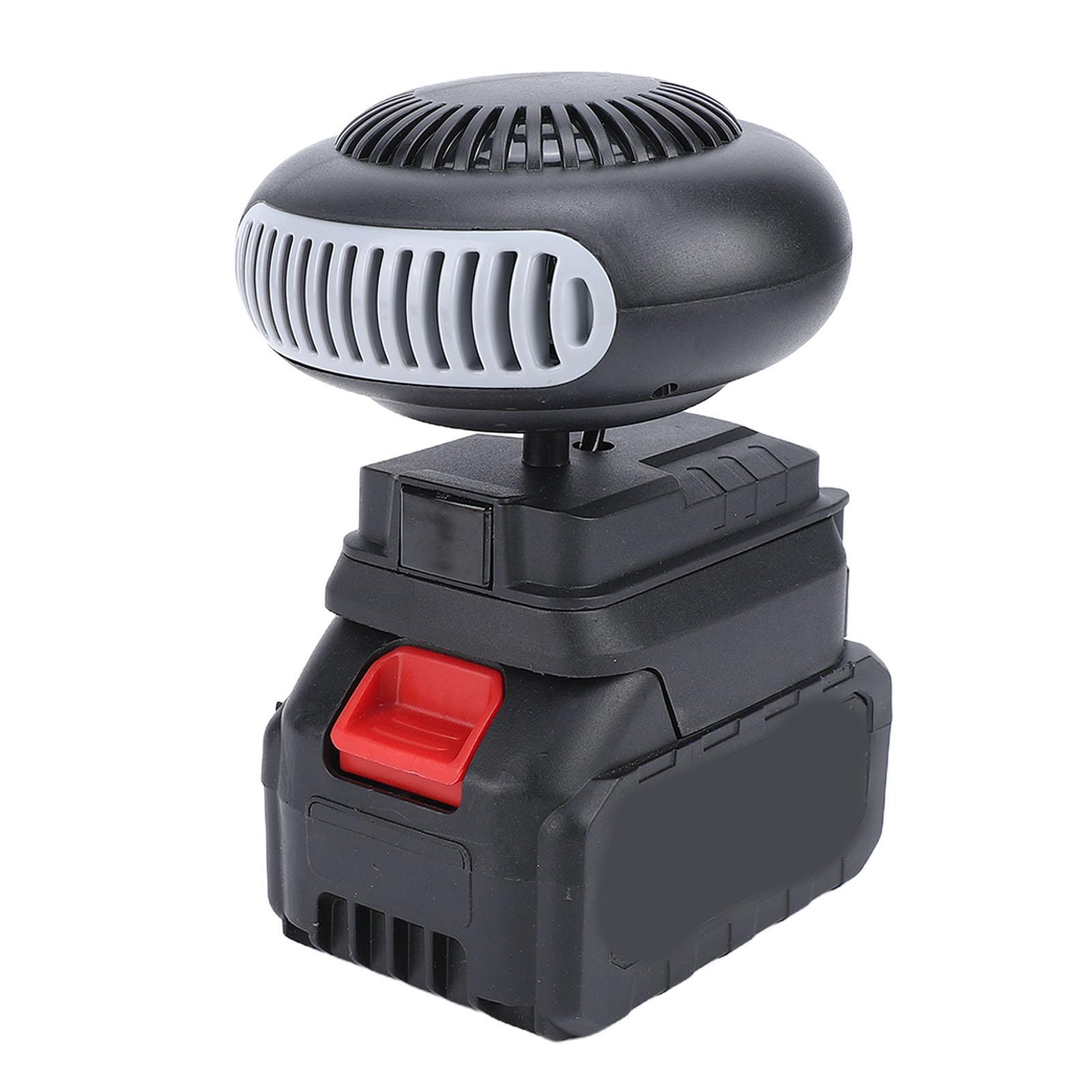 

Battery Powered Space Heater 12000mAh Cordless Portable Heater Electric Tricycle Car Defroster for Outdoor Home чёрный