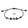 Evil Eye Crystal Beaded Adjustable Bracelet for Boys & Girls