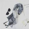 Women Fashion Bohemia Style Handmade Tassel Shawl Warming Bamboo Cotton Scarf