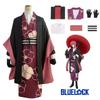 Lock Chigiri Blue Hyoma Cosplay Costume Wafuku Halloween Party Outfit Fans Gift