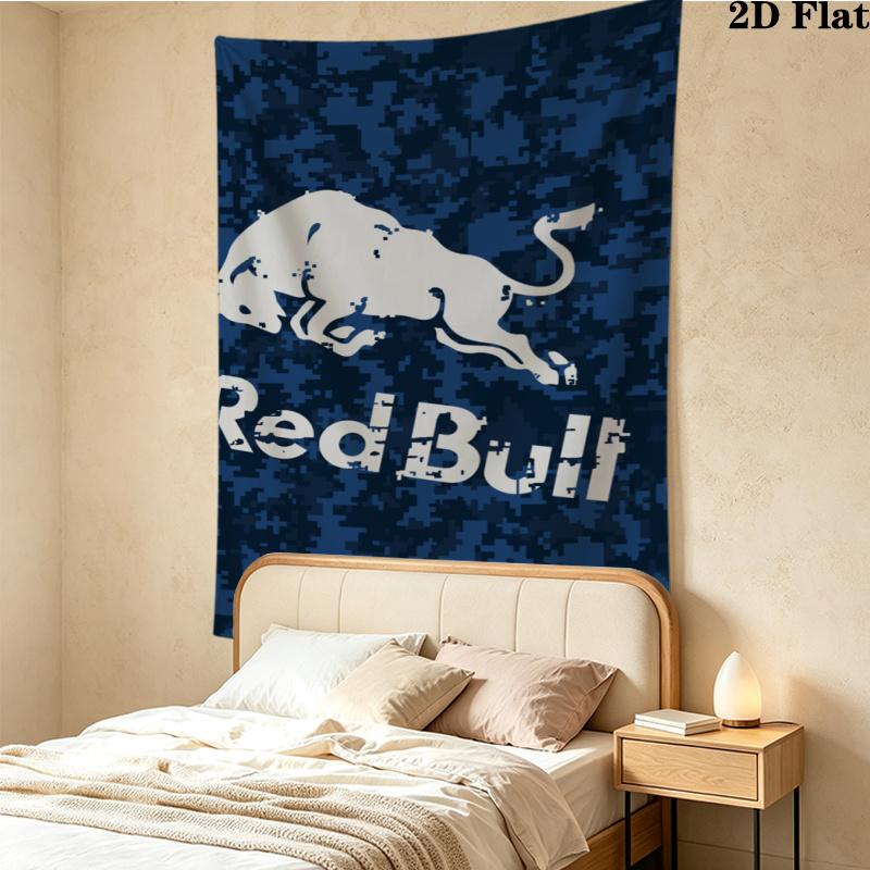 Bull Wall Tapestry Aesthetic Wall Hanging Printed Fabric Blanket Decorative Tapestries for Bedroom Living Room Home Decor