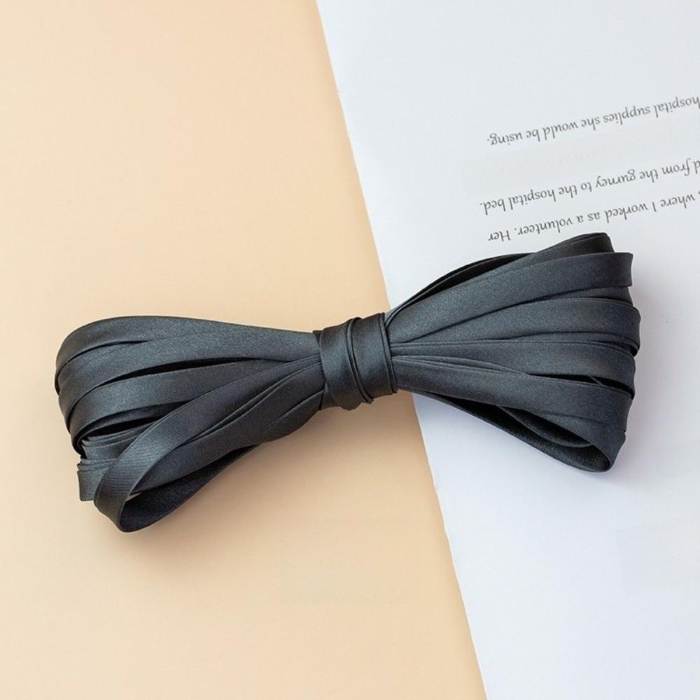 1CM Fabric Edge Sewing Ribbon Cord Rope Sateen 10MM Width 4-Fold Iron Free Bias Tape Colorful Clothing Accessories