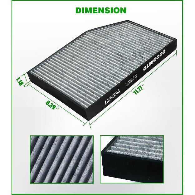Cabin Air Filter For BMW X3 (2018-2024), X4 330I Z4 (-2025), M340I M440I 430I M3 M4 (-2025), I4 230I (-2025), 330E(-2024), IX3 (-), GR Supra,