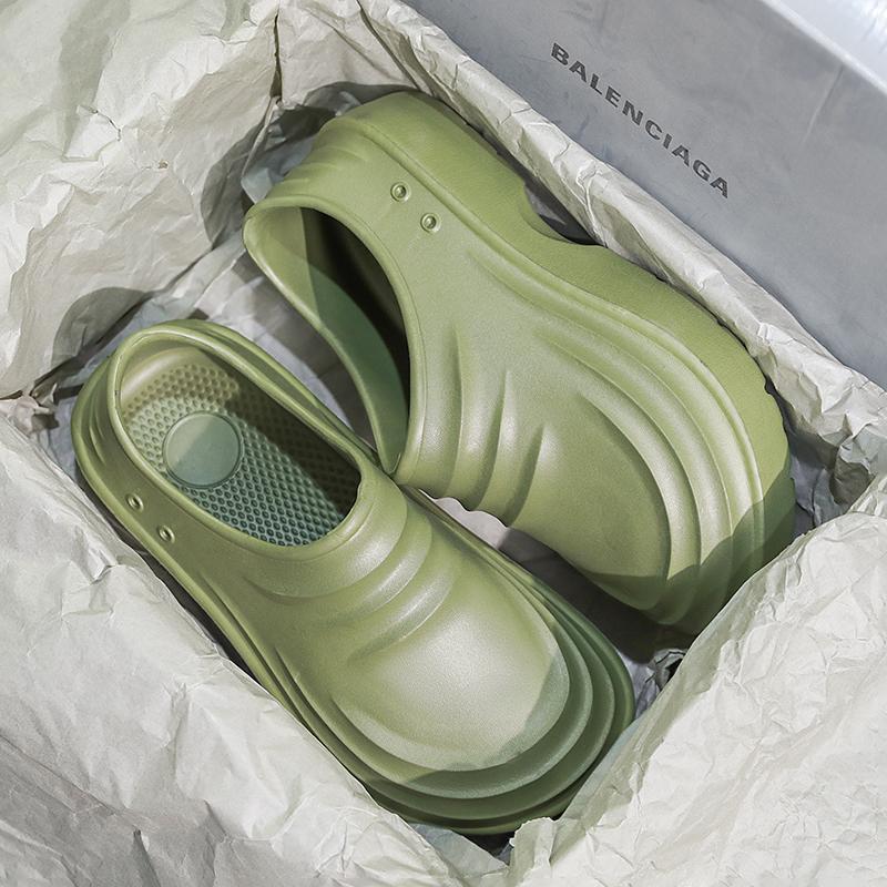 Pánské kuchařské boty Pánské letní plážové pantofle Vodotěsné Olejivzdorné Kuchyňské boty Protiskluzové Zahradní dřeváky Hotelová pracovní obuv EVA Sandál