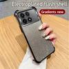 Plating Shockproof Clear Phone Case For Xiaomi Mi Poco M6 Pro 4G X5 X3 X6 Pro X3 NFC C65 13T 12T Pro Soft Silicone Glitter Cover