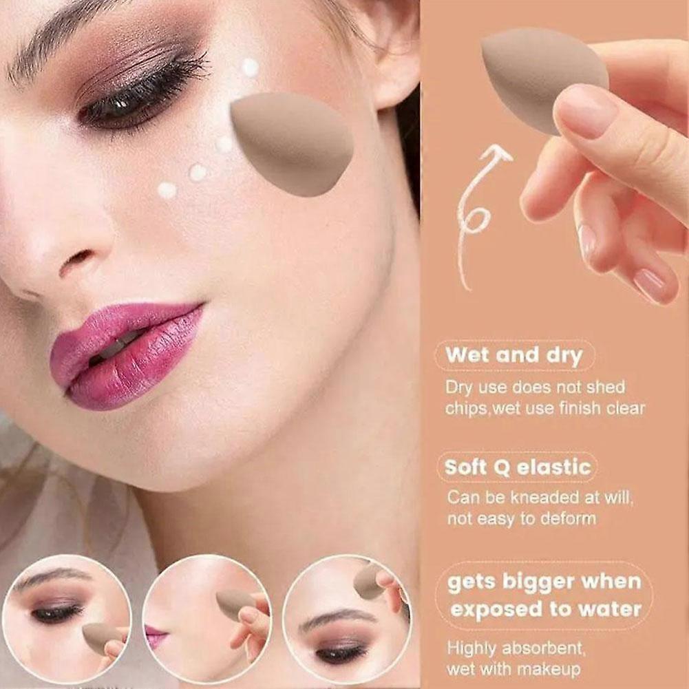 Professional 15-Piece Makeup Sponge Set Multi-Shape Blenders For Flawless Foundation Liquid Powder Application Soft Reusable Beauty Blending Tools