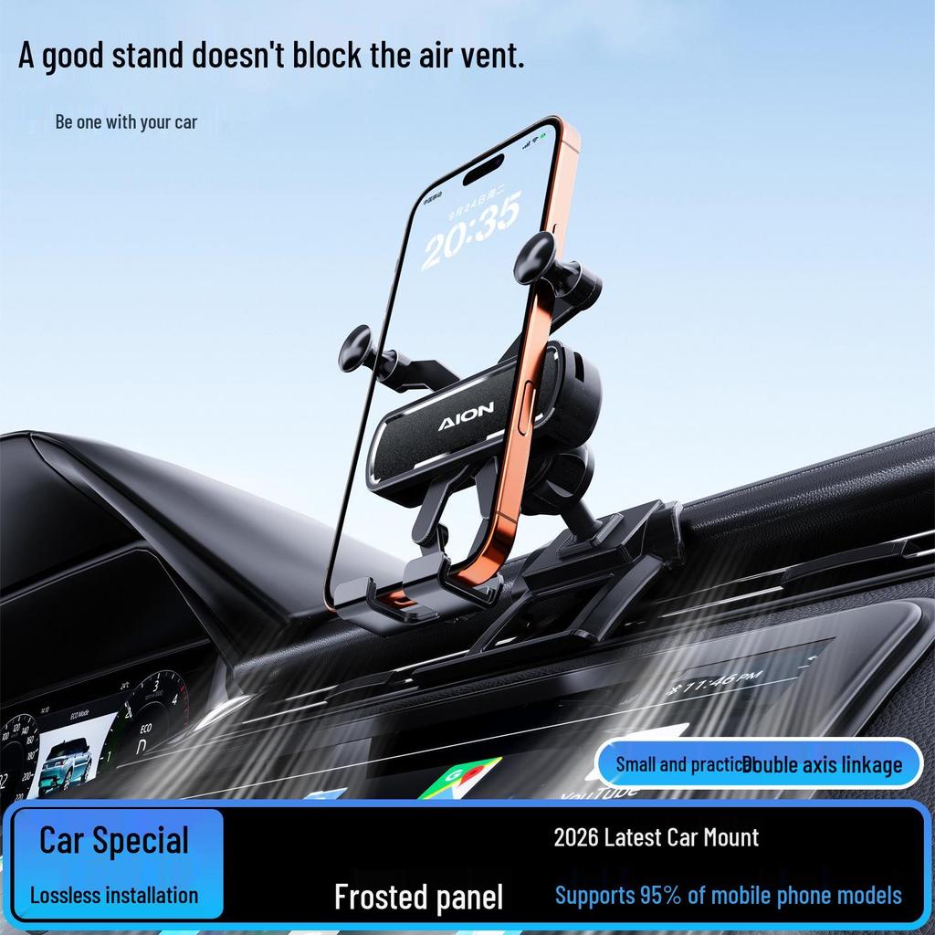 AION V/S/Y/LX Phone Car Holder: Universal Gravity Air Vent Mount for Dedicated Navigation