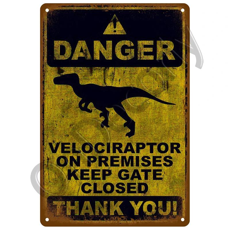 Beware Metal Signs Vintage Plaque Warning Danger Tin Signs Plate Home Wall Decor For Bar Club Man Cave Art Painting Poster Gift