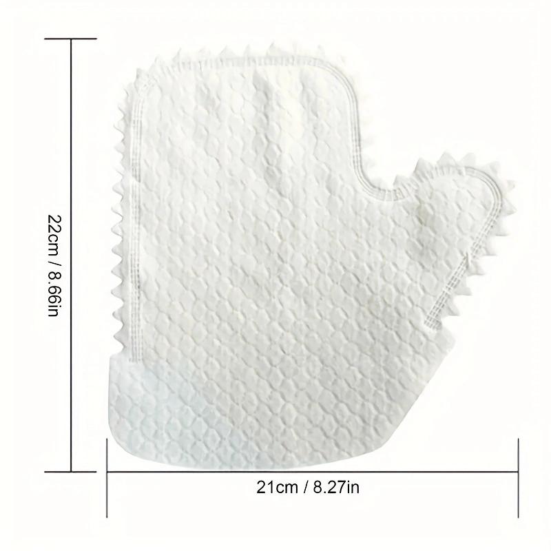 10/30pcs Non-woven Dust Cleaning Gloves Reusable Fish Scale Cleaning Duster Gloves Household Kitchen Cleaning Tool