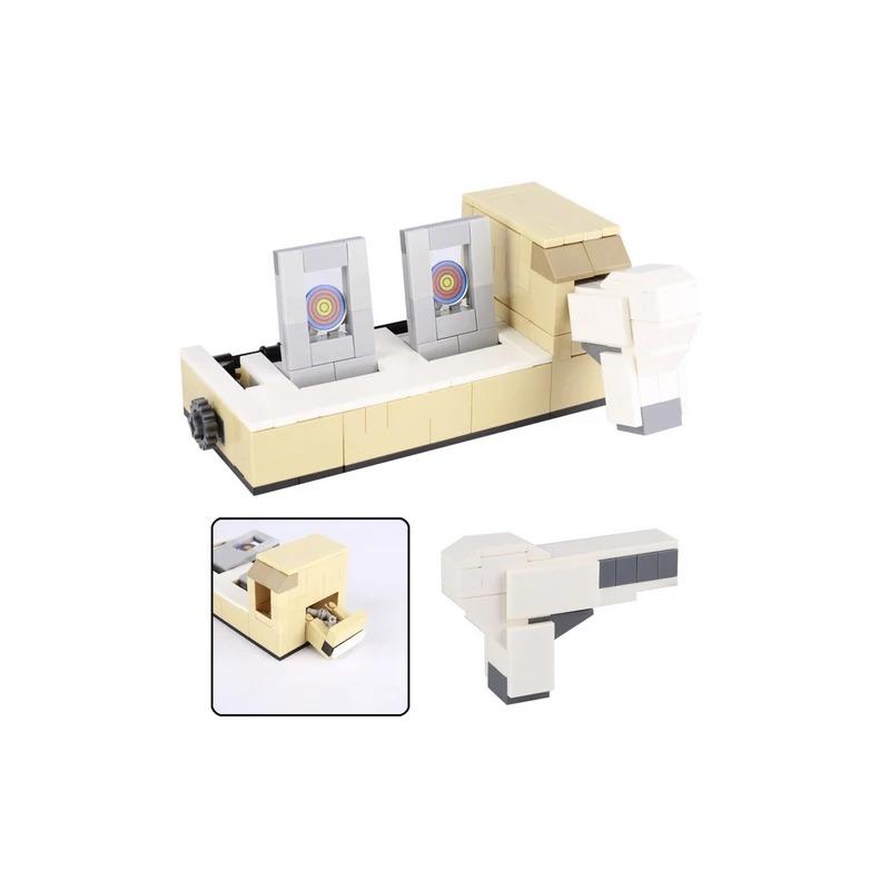 Set de Accesorios de Bloques de Construcción de Ciudad Máquina de Mahjong Consola de Juegos Muebles Sofá Cama Piano Refrigerador Juguete Mini Ladrillos Floristería