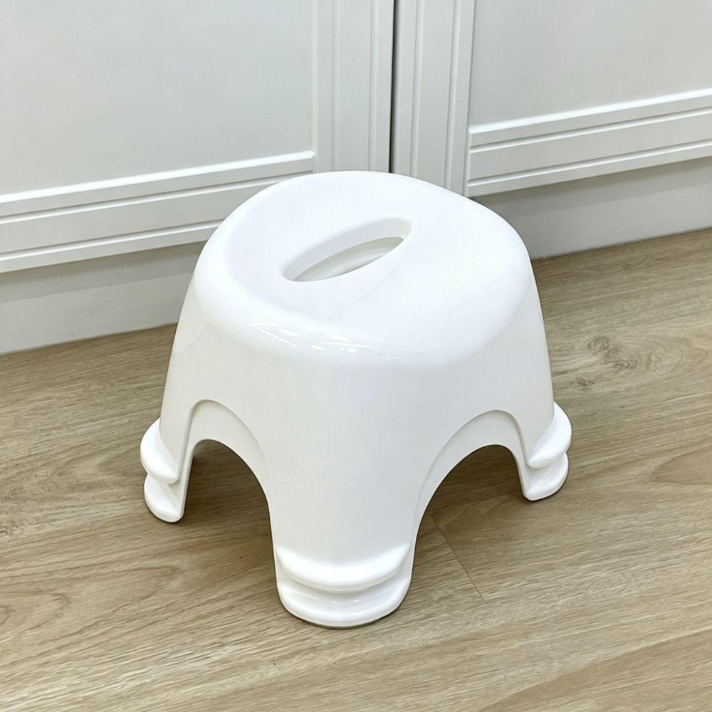 Non-slip Clear Shower Foot Stool Transparent Kid Stool Simple Small Low Stool for Kids