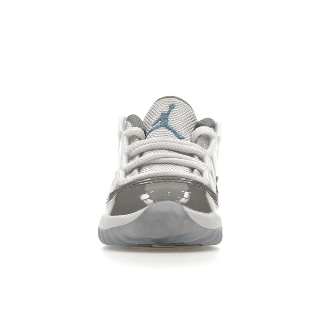 Air Jordan 11 Retro Low TD Cement Grey Baby Sneakers White University-Blue 505836-140