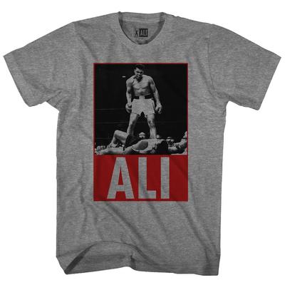 Muhammad Ali - Ali Liston - Manica Corta - Melange - Adulto - T-Shirt