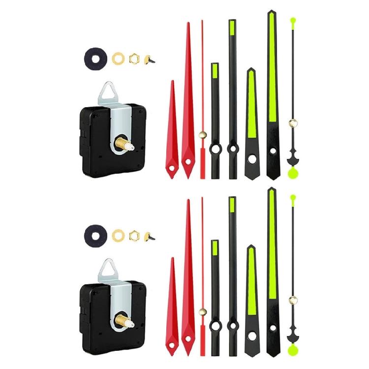1/2Pcs High Torques Long Shafts Clock Movement Mechanism DIY Clock Repair Parts Replacement Clock Movement Parts Gift