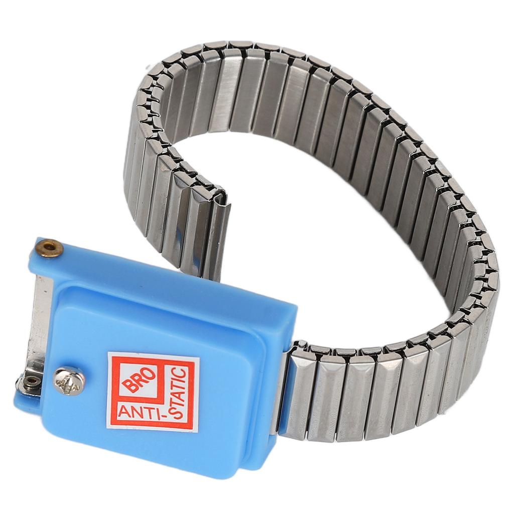 Cordless ESD Wristband No Static Wrist Strap Elastic Wireless Discharge Bracelet Metal