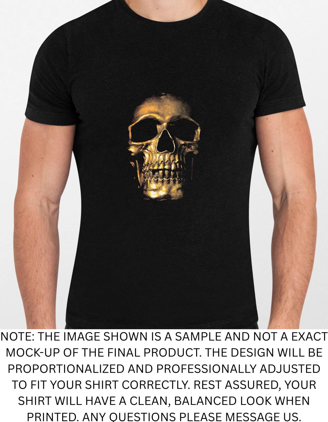Men s and Women s T-shirts Skull 2 Graphic XL