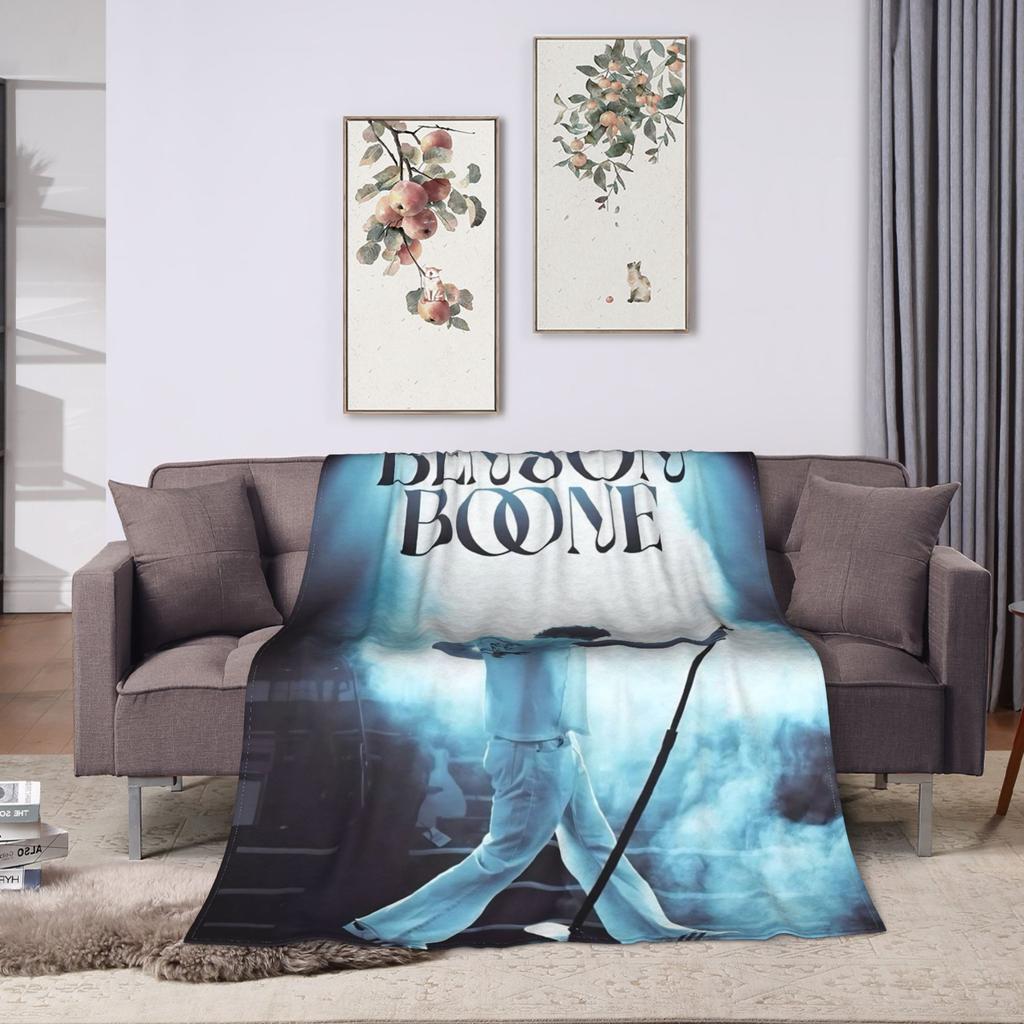 Benson Boone Decke Qualität Super Weich Bettwäsche Überwürfe Winter Dekorativ Wohnzimmer Neuheit Tagesdecke