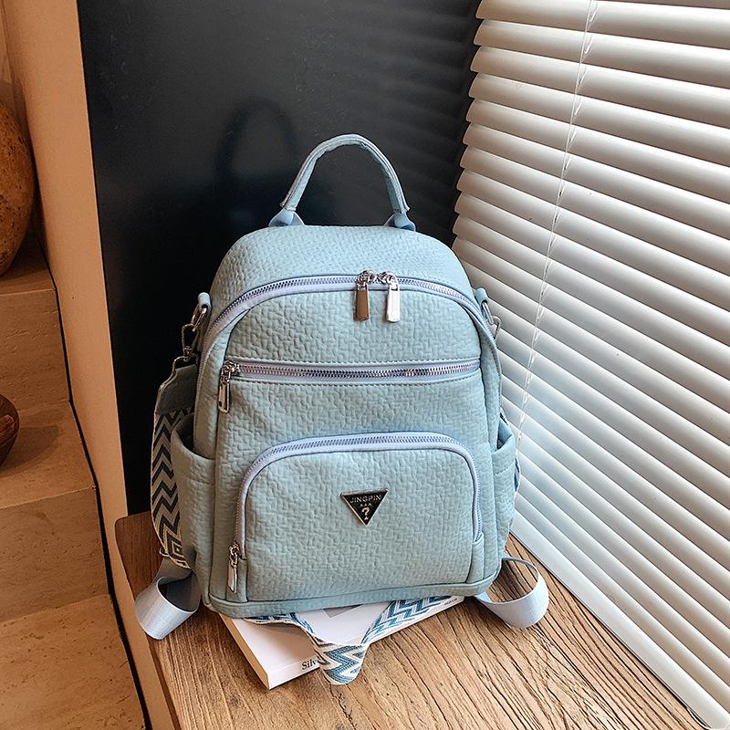 Casual Versatile Backpack Women's Trend Women's Bag Small Bag Lightweight Multipurpose Commuter Women's Small Backpack