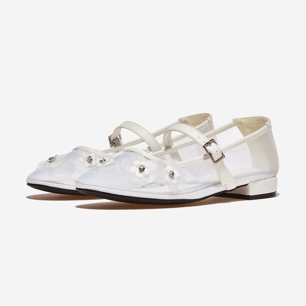 [FORMEL CAMELE] Love Pommel Flor Mary Jane, FLS1F1SP052, 1010112573, Popular Korean Shoes