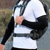 2 Stück Eisseide Sonnenschutz-Ärmel Elastisch Schnelltrocknend Herren Sport Armschoner Schweißabsorbierend Atmungsaktiv Kühlende Ärmel Abdeckung
