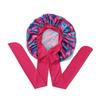 Extra Large Satin Bonnet Long Tail African Style Print Bonnets For Women Shower Cap Womans Hats Hair Bonnet For Sleeping