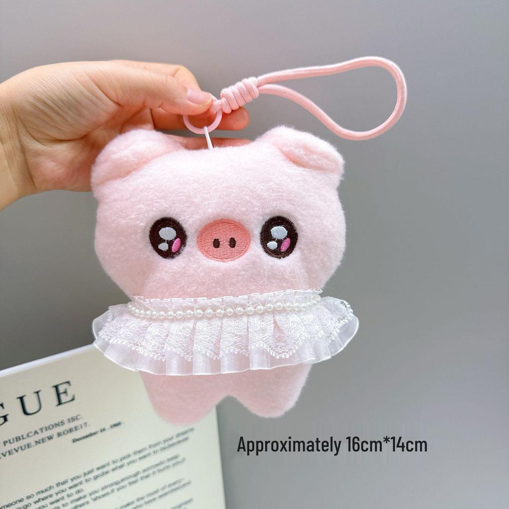 Plush Keychain Charm: Small Pendant Doll for Events & Street Stalls