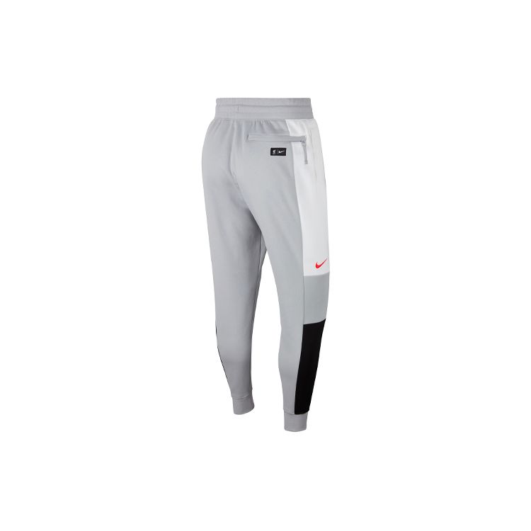 Nike Liverpool Fleecegefütterte Jogginghose mit Print und Bündchen an den Knöcheln Herren Unterteile Wolfsgrau CZ3423-012