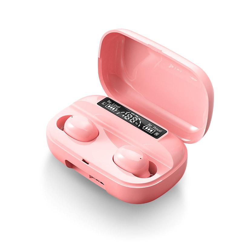 

Bluetooth-гарнитура Новый продукт Новая сенсорная беспроводная гарнитура-вкладыш 5.2 розовый