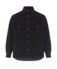 OFFGRID Over Pocket Corduroy Shacket - Black