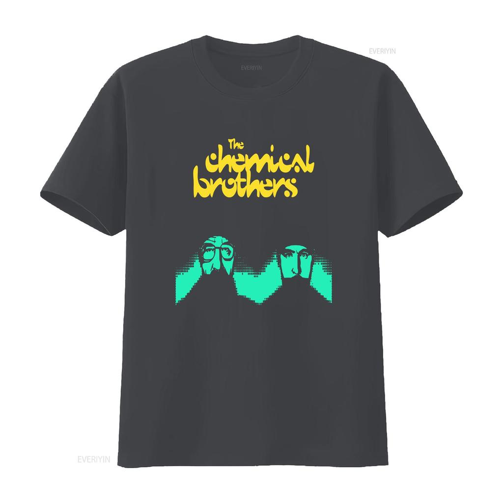 The Chemical Brothers T Shirt Retro Design High Quality Print Perfect for Fans Vintage Washed Versatile Graphic Slightly