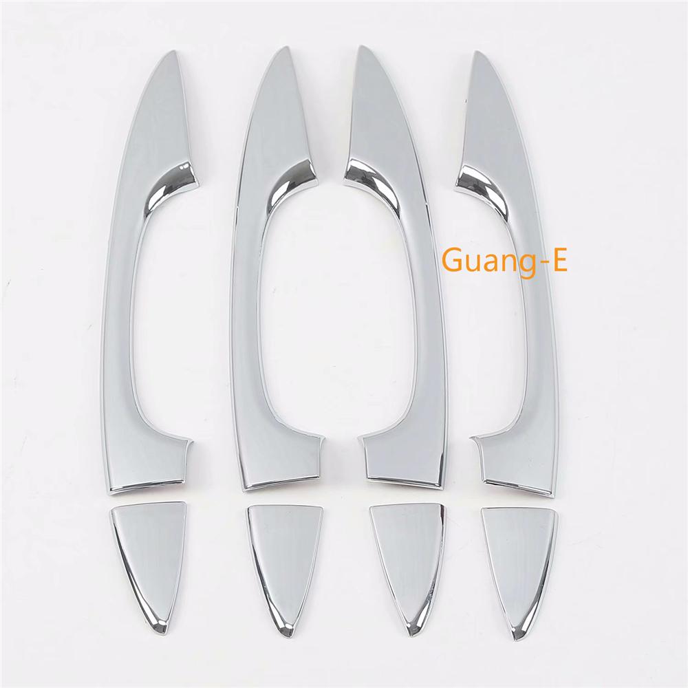 For Volkswagen VW Tiguan L MK2 2016 2017 2018 Car Stick Cover Trim Door Handle Panel Trim Handrail Armrest