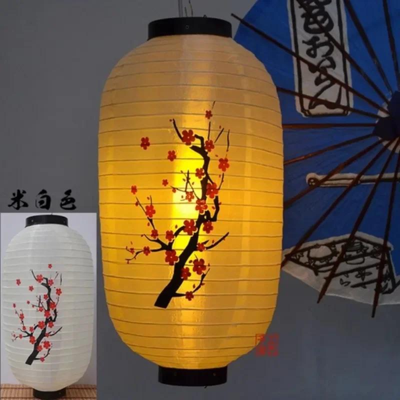 Waterproof 10Inch Japanese Style Hanging Lantern Bistro Ramen Sashimi Cuisine Restaurant Sake Tea Bar Decor Lantern
