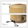 Thous Winds Gas Can Cover, OD Can Cover, Gas Tank Protective Cover, Gas Cylinder Cover, Gas Tank Protective Case, 1000D Polyester, Fits 230g Gas Tanks