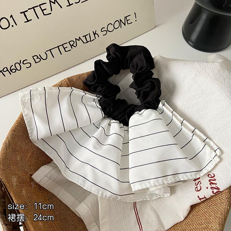 Korejský Tvar Sukně Čelenka Tlustého Střeva Nový Módní Design Krajková Gumička do Vlasů Vázanka Scrunchies Gumička Dívčí Vlasové Doplňky