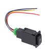 12V 5 Pin Harness Switch Car Fog Light Modified Switch with Wire IP67 Protection TS‑12