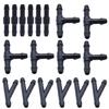 Automotive Windshield Washer Hose Kit with Connector Car Windshield Cleaning Designed for Optimal Sprays Performances