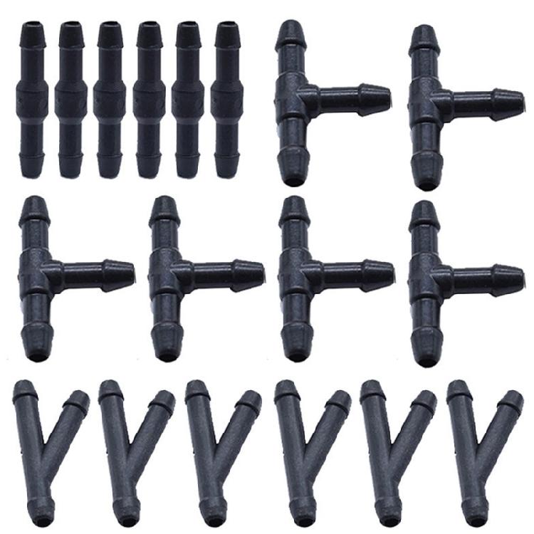 Automotive Windshield Washer Hose Kit with Connector Car Windshield Cleaning Designed for Optimal Sprays Performances