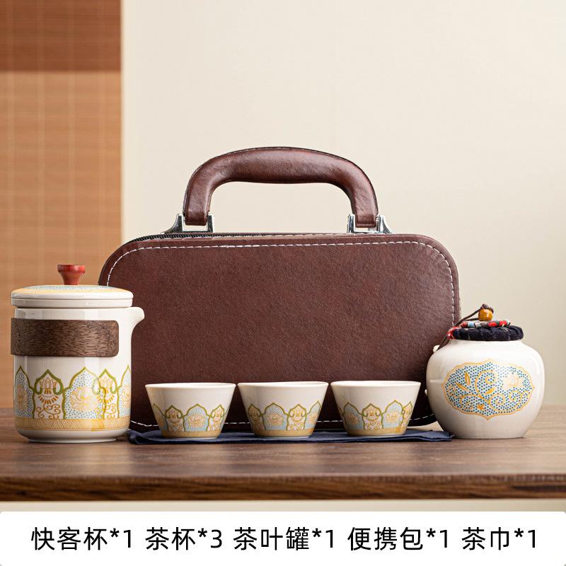 Guochao Travel Tea Set Gift Box Business Merchandise Souvenir Company Event Advertising Planning Points Redemption