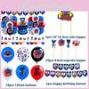 Poppy Playtime Huggy Wuggy Birthday Party Decorations Premium Set Of Balloons And Cake Toppers