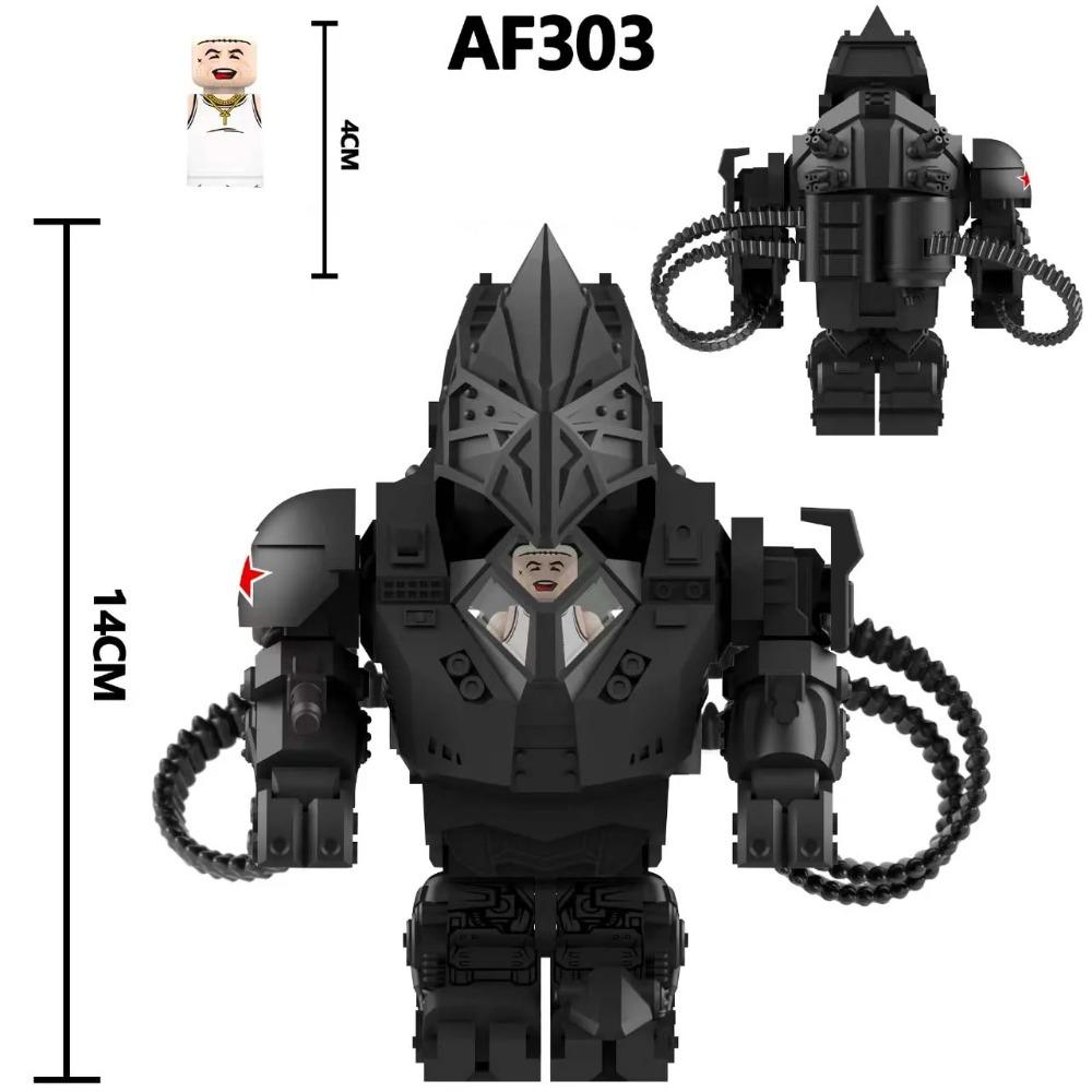 Model Dolls Bricks Minifigures Action Figures Assemble Cartoon Characters Puzzle Building Blocks Toys Children's Birthday Gifts