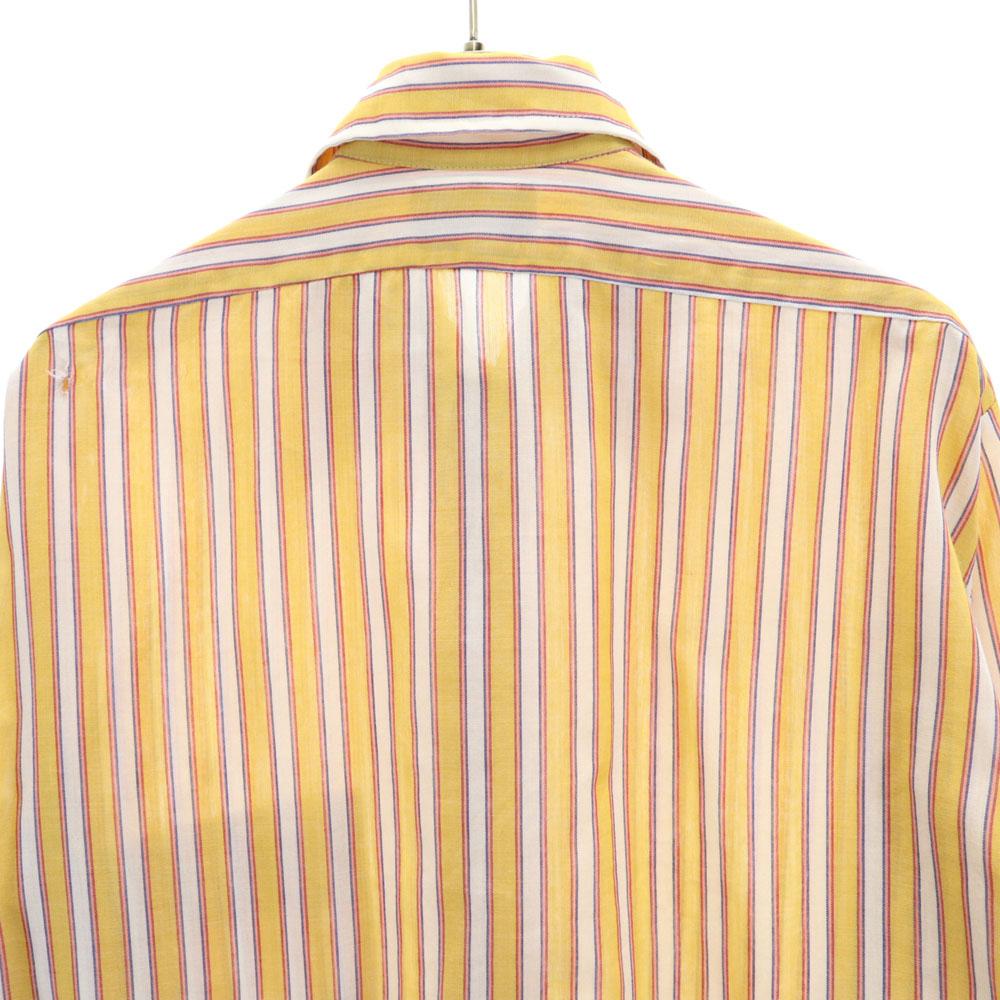VAN HEUSEN 70s Striped Pattern Long Sleeve Shirt 15/32 417 Old Vintage Men's Used