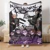 Custom Name My Chemical Romance Theme Printed Blanket - Perfect for Couch, Bed, Travel & Outdoor Use | Machine Washable, Cozy & Durable.