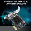 PCIE to 2Port SATA 3.0 Expansion Card PCI Express SATA Adapter Support AHCI1.0 IDE Mode