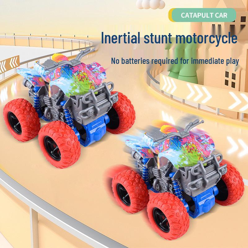 Douyin Influencer Kids' Stunt Four-Wheel Drive Toy Car