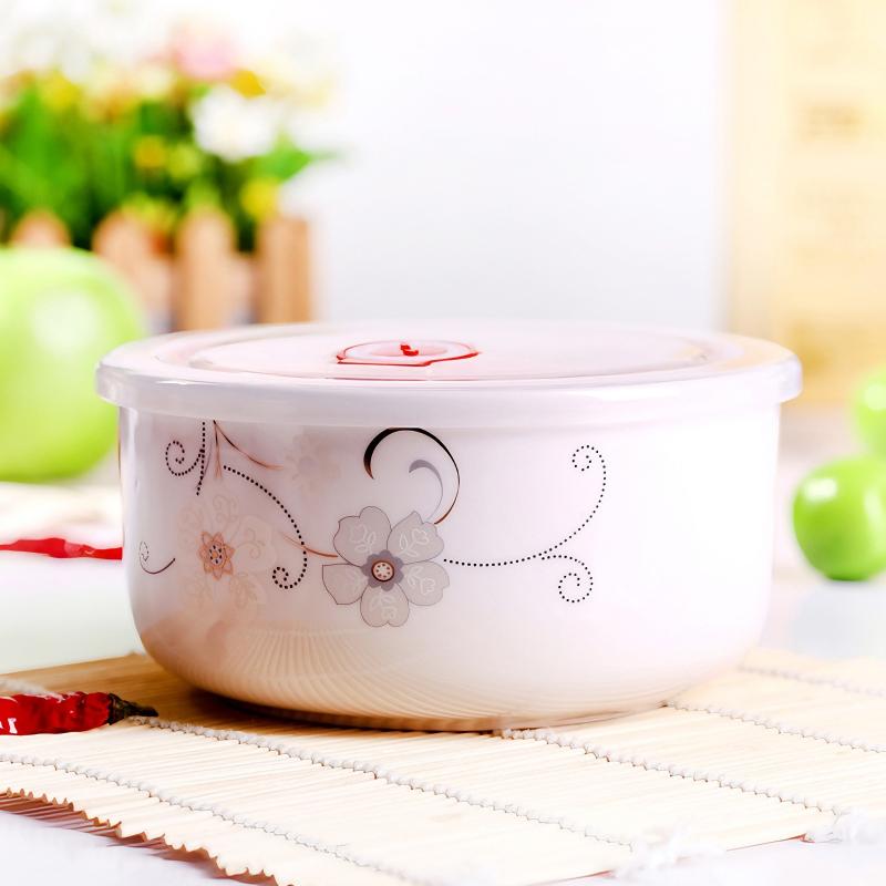 6 inch, bone china, ceramic rice bowl, lunch box for kids, food contain, for buffet and party dessert serving, microwave safe