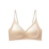 Satin thin shoulder straps, seamless small breasts, gathered and closed, anti-sagging and large breasts, liquid foundation upper support bra cover
