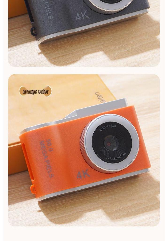 Campus Dual Lens Retro Digital Camera D05 - HD Entry-Level CCD with Front & Back Photography for Internet Content Creators