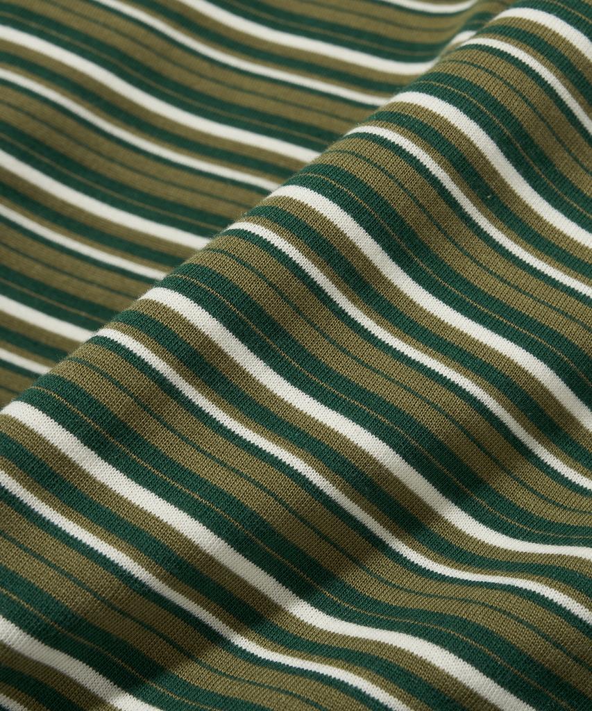 Physical Department Vintage Striped Long Sleeve_Green