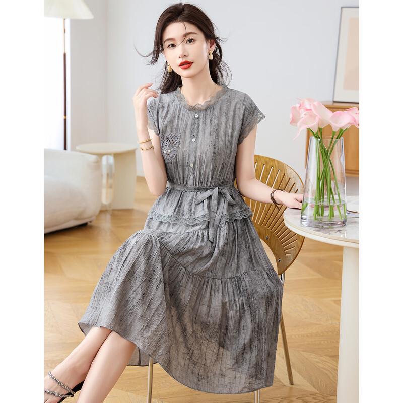 Kobel Elegant Chiffon Summer Midi Dress