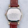 Working Condition SEIKO Socie Octagon New Gold Antique Seiko Socie Ladies' Watch, Strap. Vintage, Gold-colored Watch.